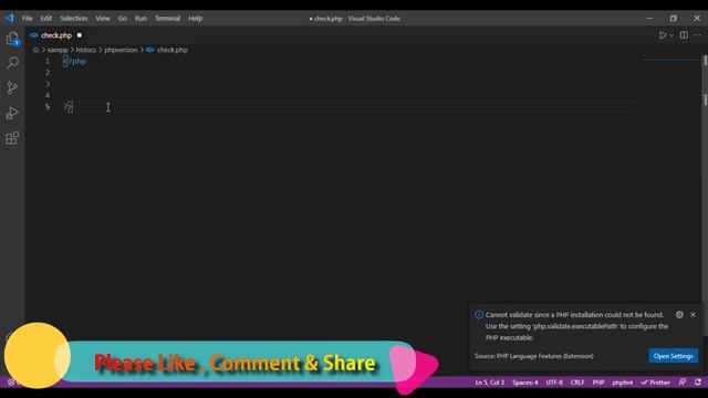 How to check php version in xampp | Tutorial 2022 смотреть онлайн