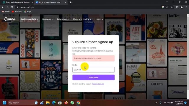 How to create canva pro account with temp mail смотреть онлайн