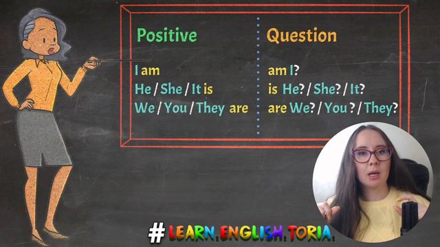 PRESENT SIMPLE: AM / IS / ARE - in questions #English Lesson #learnenglishtoria смотреть онлайн