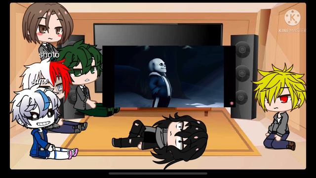 ￼Mha Reacts To Undertale￼