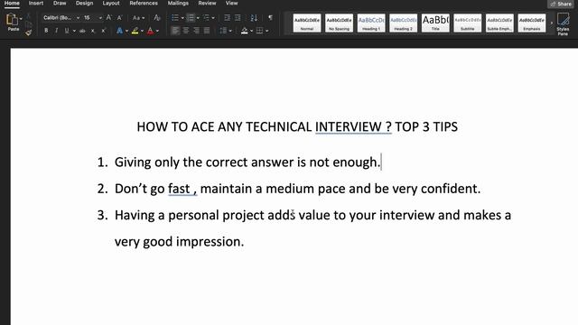 3 Tips to clear any technical Interview | Service or product Based for fresher and Experienced ? смотреть онлайн