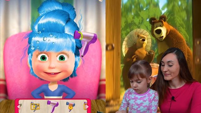 Ева Супер плей сделала новую прическу Маше смотреть онлайн