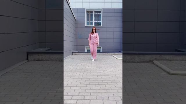 Видео туника и брюки из муслина VIT LEN смотреть онлайн