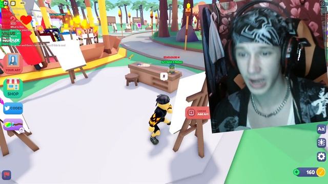 ?24 часа ПОПУЛЯРНЫЙ ХУДОЖНИК В РОБЛОКС! (ох зря) смотреть онлайн