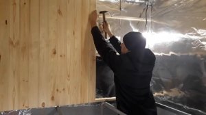 Обшиваем баню вагонкой