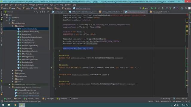 ? Use of Custom Toolbar Views • Contact Activities in Android • Mobile App Dev w/ Android • (Pt. 46 смотреть онлайн