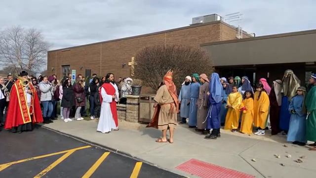 Domingo de Ramos 2024. San Ansgar Catholic Church. смотреть онлайн