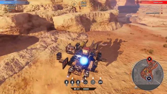 Crossout Clan Wars - PSI vs Crossout #4 смотреть онлайн