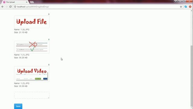 AngularJS Drag & Drop Multiple Files Upload смотреть онлайн