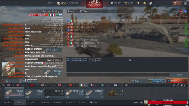 Custom Match Friday - Everyone welcome! - War Thunder смотреть онлайн