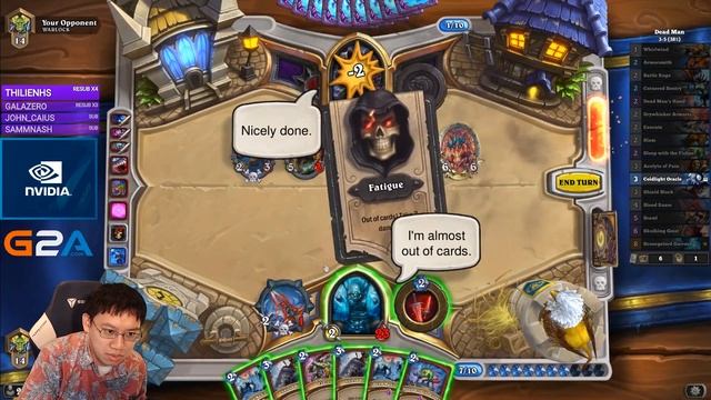 RANK 13 DEAD MAN'S HAND PLAYS - DMH Warrior - Kobolds And Catacombs - Standard Constructed смотреть онлайн