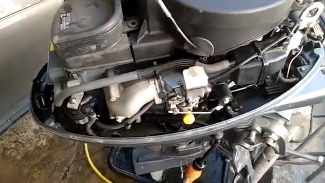 Yamaha F 25 4-такта, 2016 г, L508, из Японии. MotorKrym смотреть онлайн