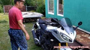 Yamaha FZ8 обзор и первые впечатления аж тапки слетают