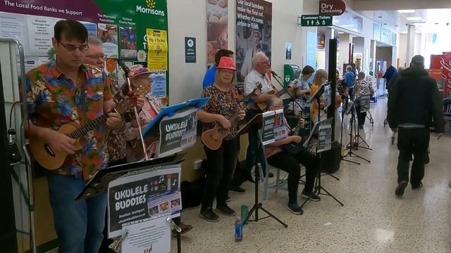 2023 0803 Ukulele Buddies at Morrison's - Feeling Groovy смотреть онлайн
