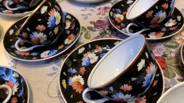 10 САМЫХ РЕДКИХ ЧАЙНЫХ СЕРВИЗОВ СССР ??ВЕРБИЛКИ «ПОЛЕВЫЕ ЦВЕТЫ» 1940-1954 ГОД ?С ЦЕНАМИ ? смотреть онлайн