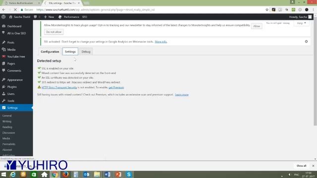 Really Simple SSL WordPress Plugin Tutorial Deutsch смотреть онлайн