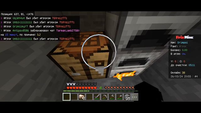 мой первый день на Frizmine