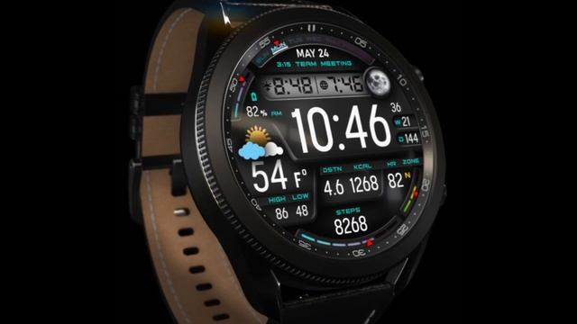 PER018 - Premium WearOS / Tizen watch face by PERSONA смотреть онлайн