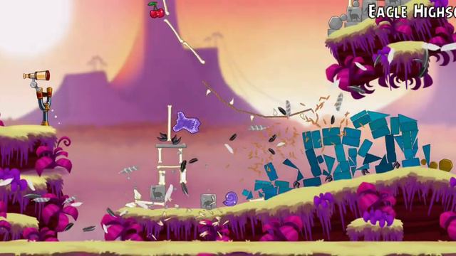 Angry Birds - Jurassic Pork Max Slingshot + Mighty Eagle смотреть онлайн