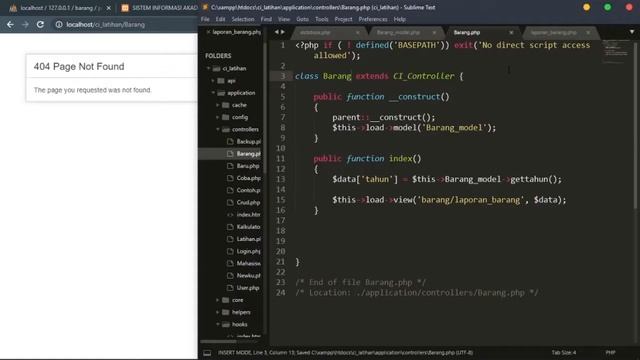 Tutorial Membuat Filter Laporan Codeigniter 3 Tanpa Plugin смотреть онлайн