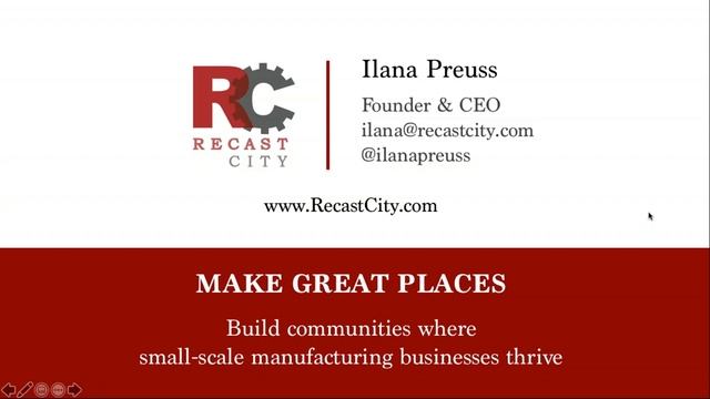 Bring Back Main Street With Small Scale Manufacturing: The Who The Why And The How