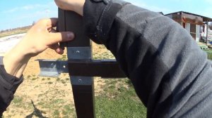 Часть 3. Как сделать забор из евроштакетника своими руками легко и просто.