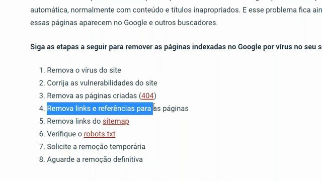 Site com vírus: como remover páginas que aparecem no Google? смотреть онлайн