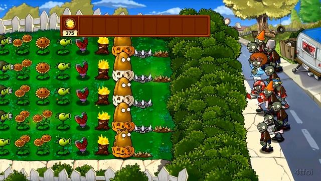 Plants Vs Zombies - Xbox 360 - Survival Day Part 2 смотреть онлайн