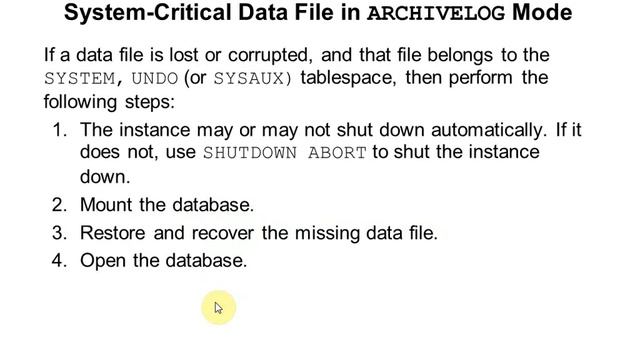 Oracle DBA смотреть онлайн