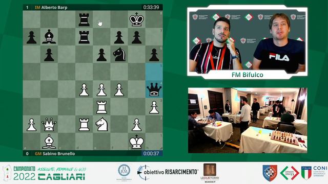 Barp - Brunello | Campionato Italiano Assoluto 2022 Turno 9 смотреть онлайн