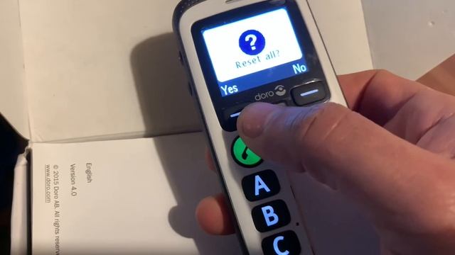 doro secure 580 hard reset смотреть онлайн