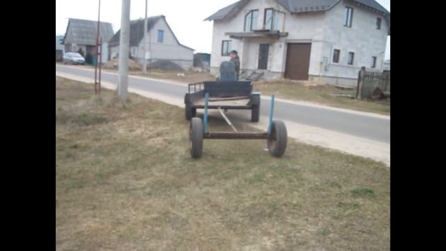 МТЗ РУЛИТ!!! Перевозка длинномерного груза на мотоблоке МТЗ Видео смотреть онлайн