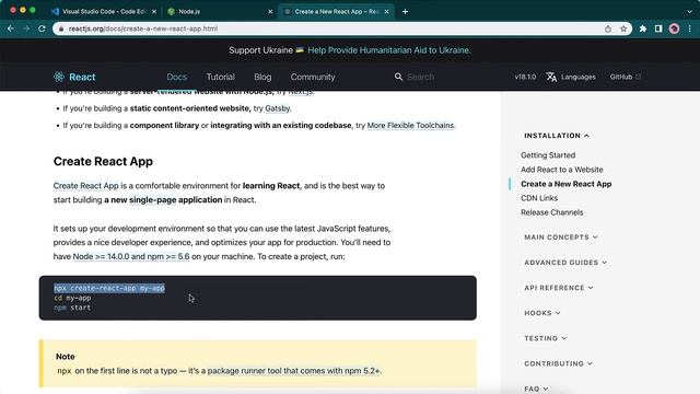 02-Build the First React JS App 2022 смотреть онлайн