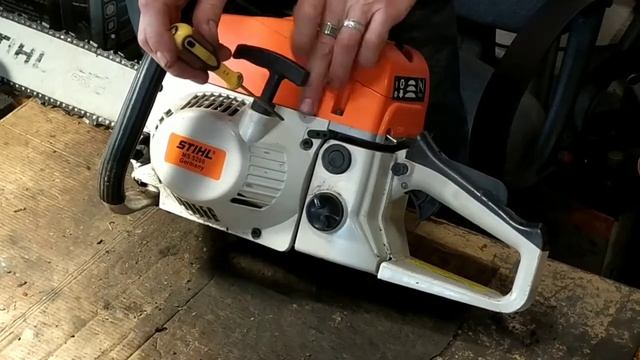 Регулировка холостого хода бензопилы. смотреть онлайн