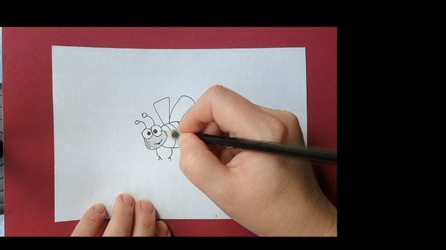 Как нарисовать забавную пчелку смотреть онлайн