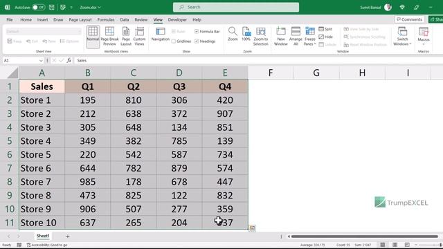 Zoom-In and Zoom-Out in Excel ? (Shortcuts) смотреть онлайн