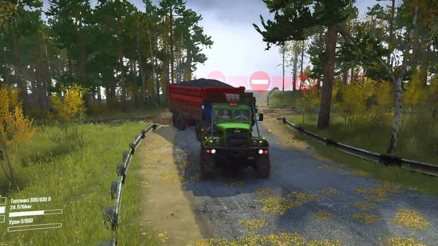 MudRunner карта "Долгая вахта" №10 автор: _witek69_ смотреть онлайн