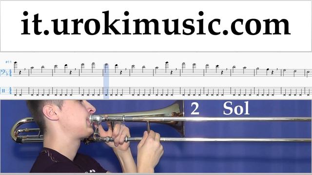 Corso di Trombone Besame Mucho Tablature Tab Parte#1 Esercita um-b276 смотреть онлайн