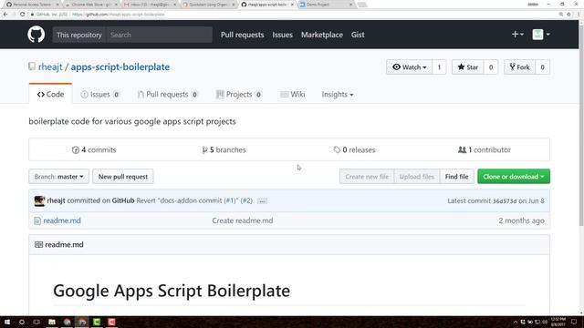 Apps Script: Using Github Repositories to Get Started with Add-ons смотреть онлайн