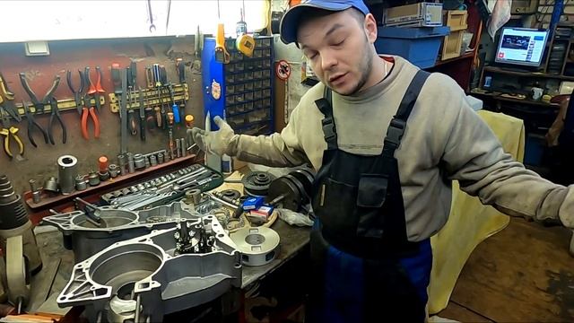 Сборка мотора Ява 638. Наш собственный проект! ч.1 (Jawa 638) смотреть онлайн