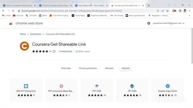 Coursera Peer graded assignment review 100% working trick.extension not working? ? we will solve it смотреть онлайн