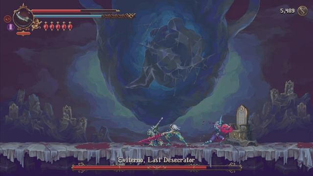 Blasphemous 2 - Boss Fight: Eviterno, First of the Penitents / Last Desecrator смотреть онлайн