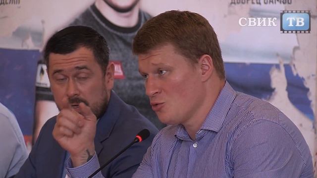 Знаменитый боксёр Александр Поветкин отлично держит 