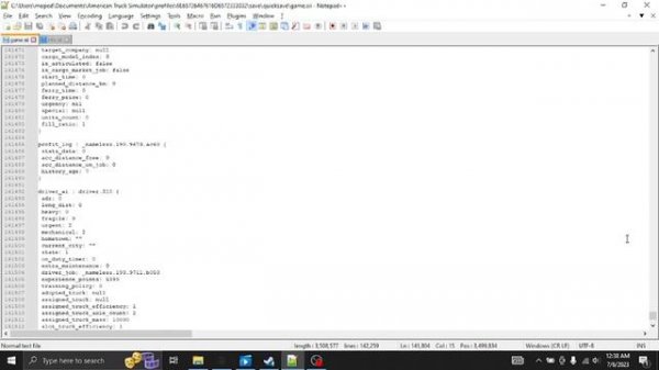 Decrypt .sii files for ATS