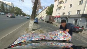 Как клеить пленку на капот | Как правильно наклеить пленку своими руками