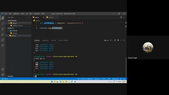 2. JavaScript vs Node.js and Node 101 | Backend Week | #TechDrill смотреть онлайн