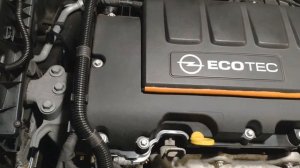 Шум двигателя на холодную Opel Astra J A14NET