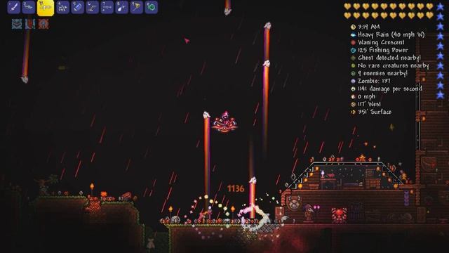 Terraria - оружие из сундуков данжа смотреть онлайн