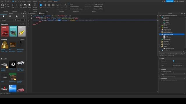 Как сделать зарплату для команд и ролей в Roblox Studio смотреть онлайн