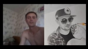 ШОК! БОГЕМСКАЯ РАПСОДИЯ КАРАНДАШОМ! ПОРТРЕТ ГИТАРИСТА в ЧАТРУЛТКЕ | ДЯДЯ АЛИК